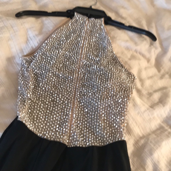 Black wedding/occasion midi body con dress - Picture 7 of 7