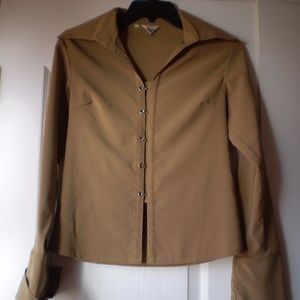 light brown blouse
