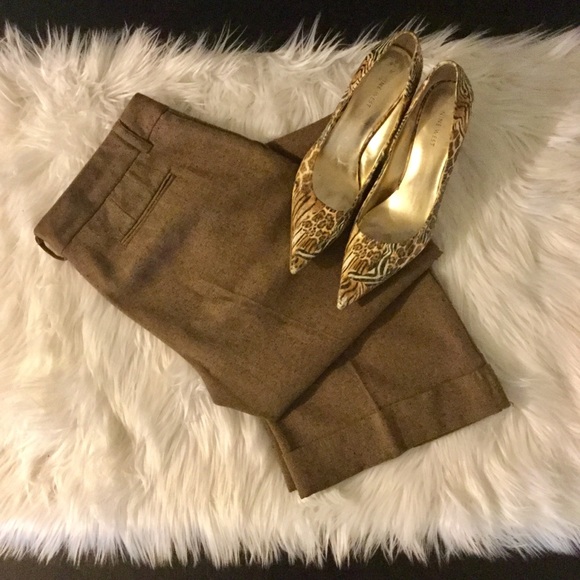 Rampage Pants - Tweed Wide Leg Career Trousers