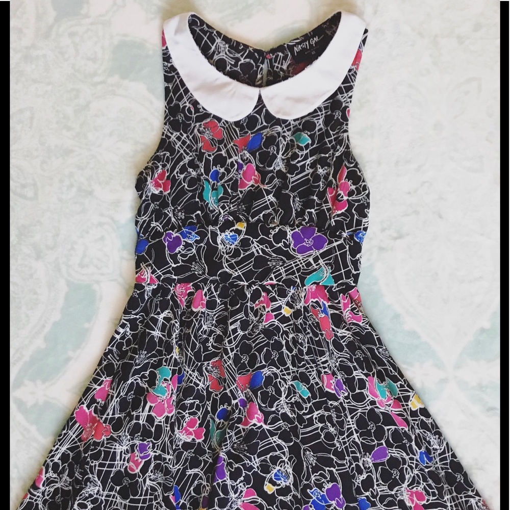 Nasty Gal Peter Pan Collar Dress