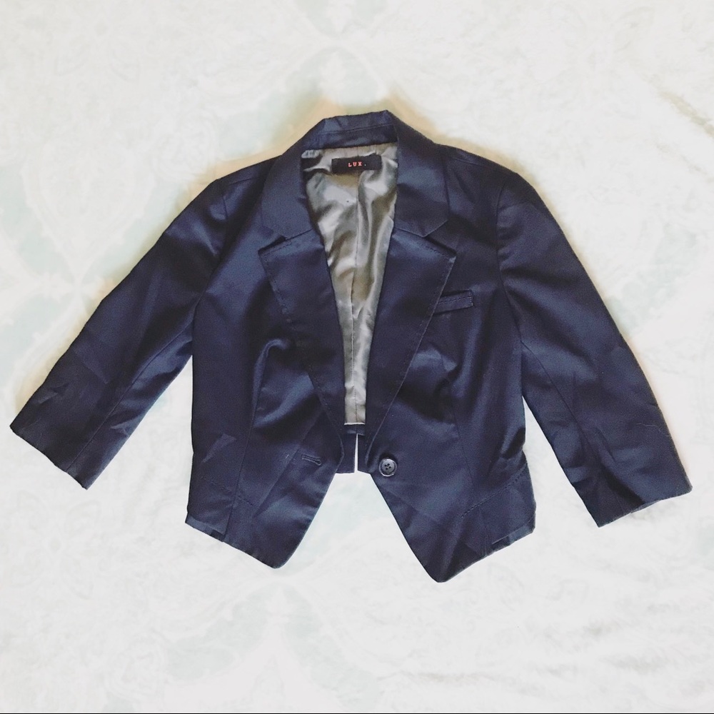 Urban Outfitters Lux Cropped Blazer