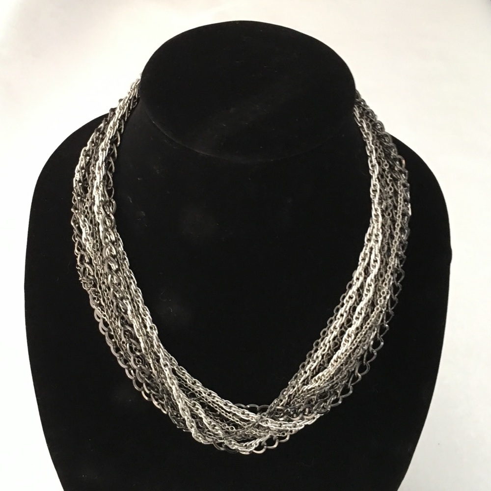 Handmade multi strand necklace