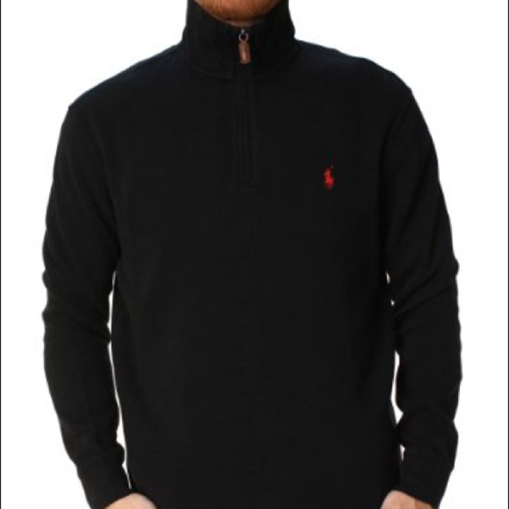 POLO  Black\ Red MEDIUM