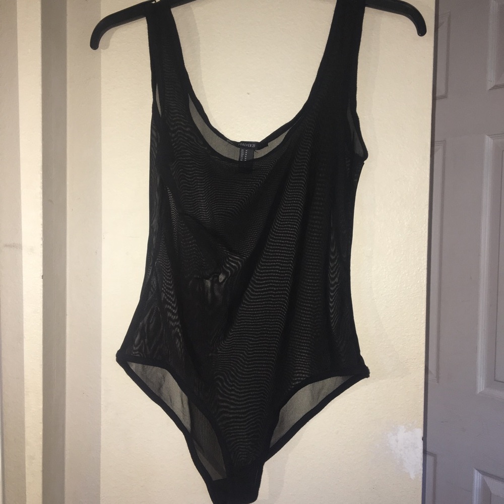 F21 Mesh bodysuit- M
