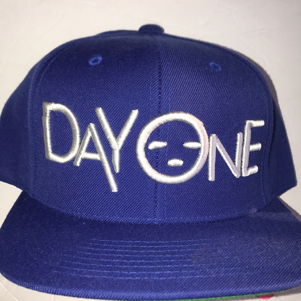 Day one snapback blue