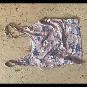 America eagle: soft and sexy, floral tank top