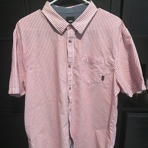 Men’s Vans LRG short sleeve button up