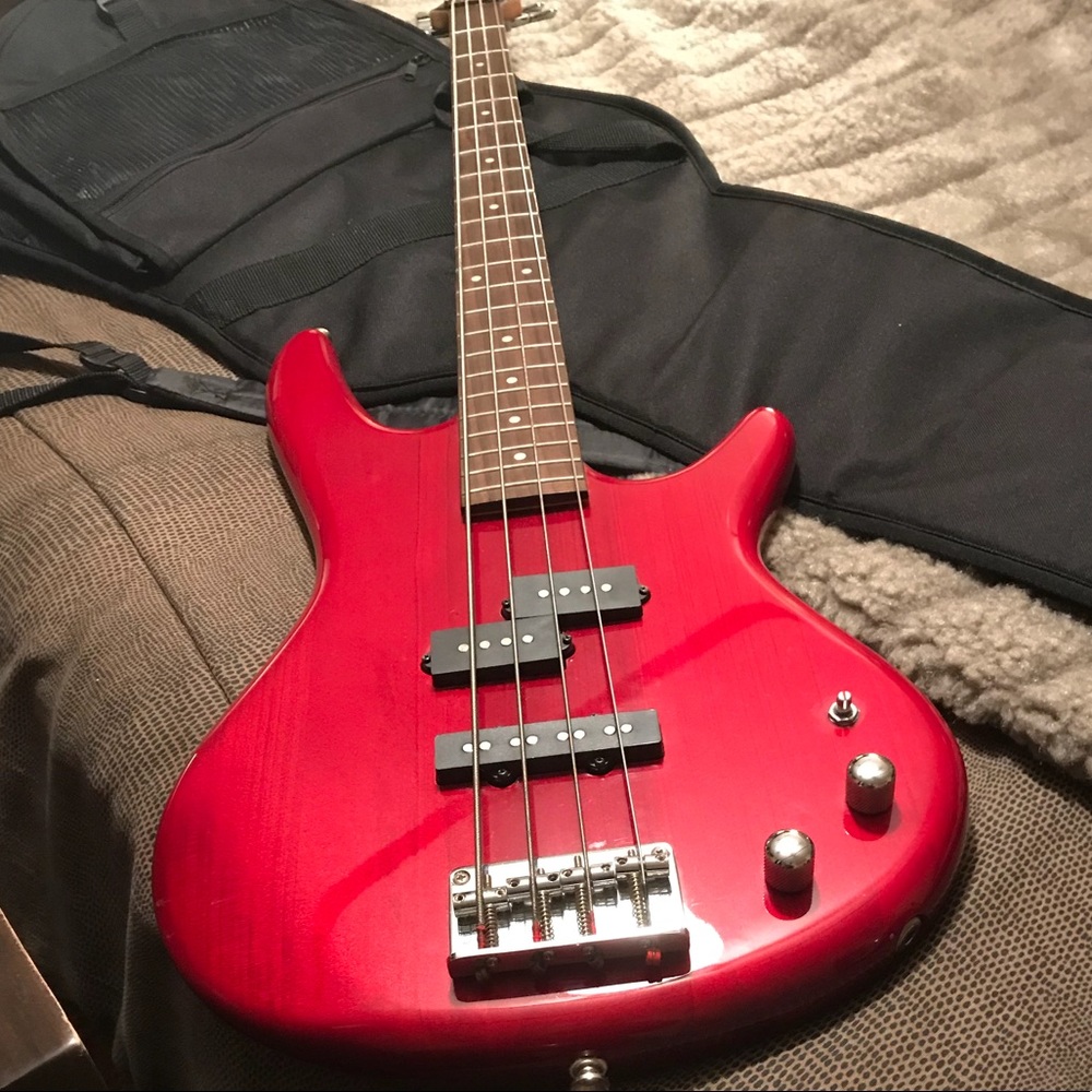 Ibanez 4 string bass guitar