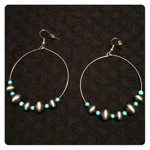 Dangle Hoop Earrings