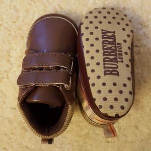 Burberry Baby Soft Sole Shoes