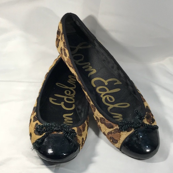 Sam Edelman Shoes - 🎉LEOPARD SAM EDELMAN LEOPARD FLATS. ▪️Sz 9▪️