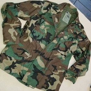 Men's military camouflage jacket