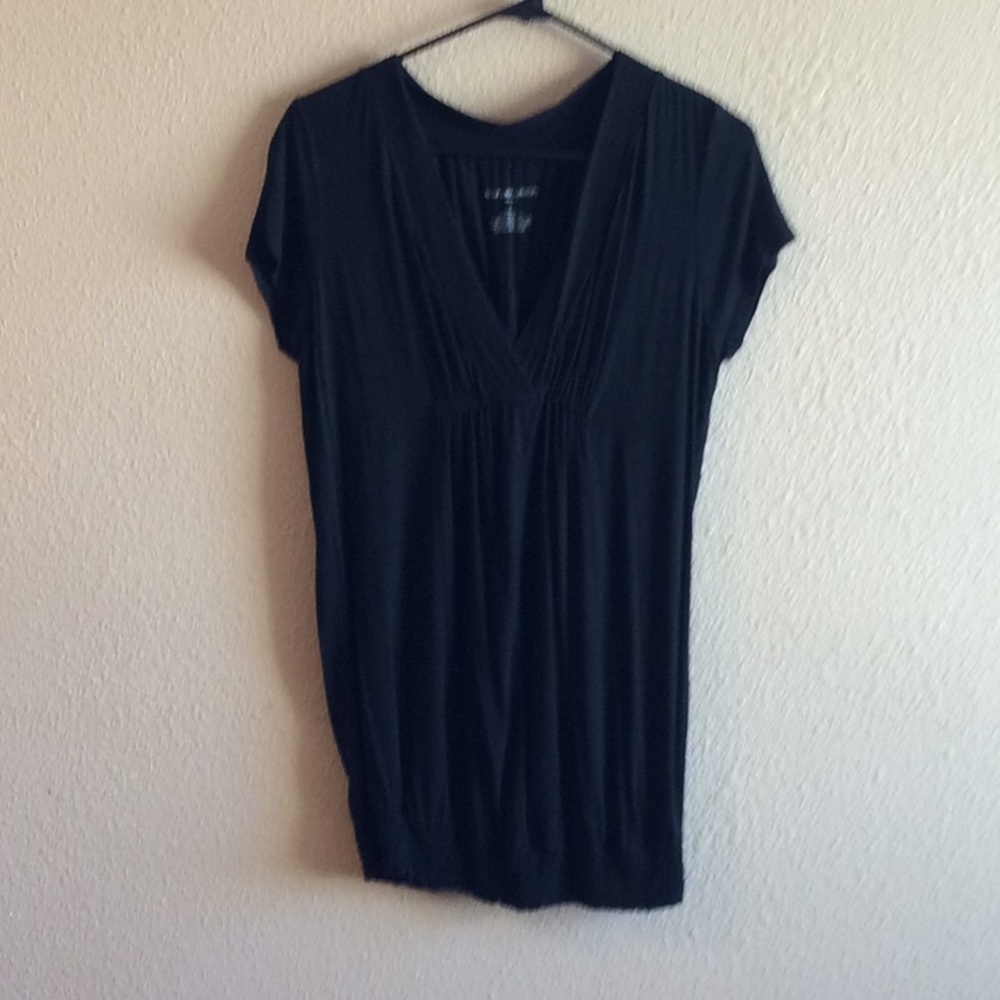 Black maternity top
