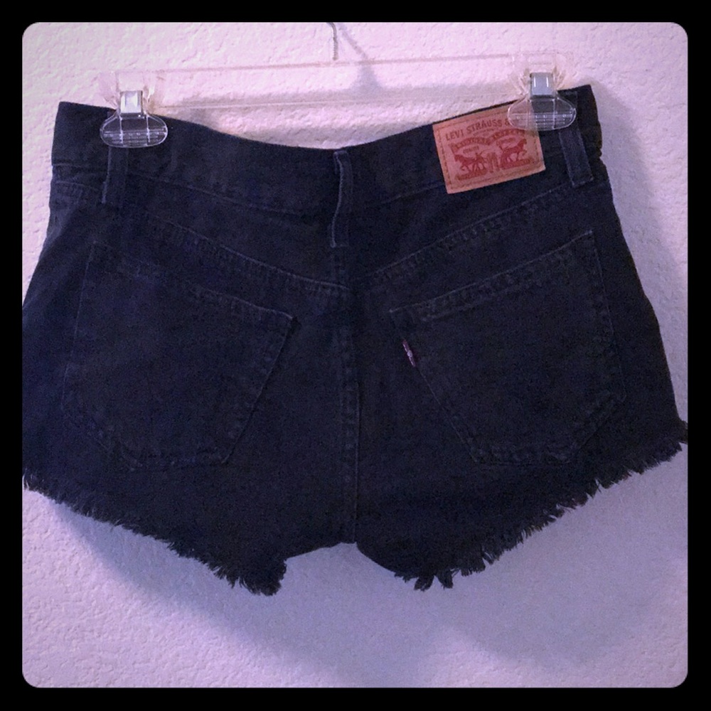 Distressed Levi Shorts