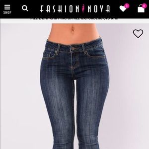 Dark fashion Nova Jeans