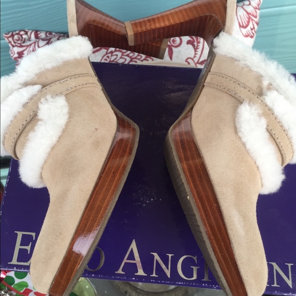 Enzo Angiolini suede sexy high heel mules NIB 🔥 - Picture 8 of 8