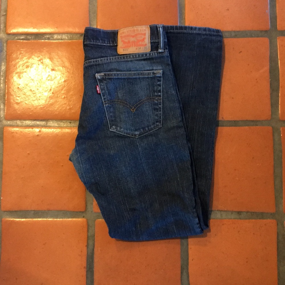 Men’s Levi Jeans W-34 L-32 Skinny fit