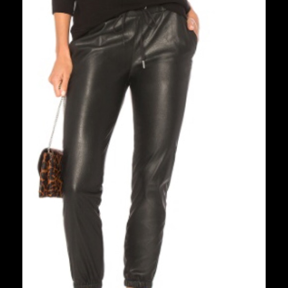 n:Philanthropy Scarlett Leather Joggers