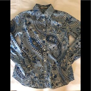 ETRO Italy lady’s button down shirts size 42