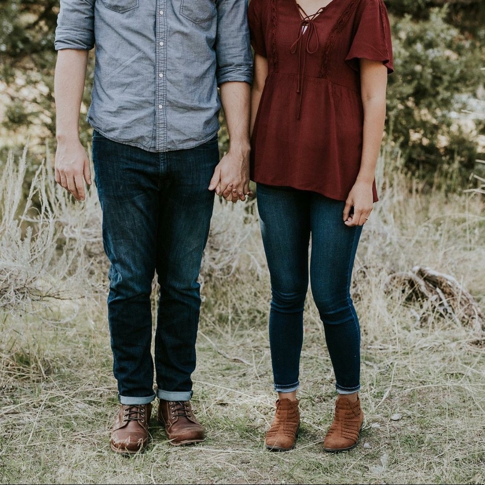 Maroon shirt
