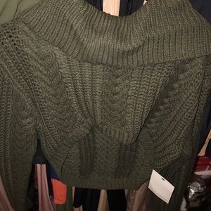 Green sweater
