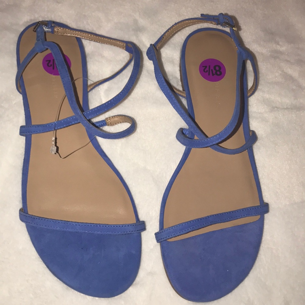Lapis Blue Banana Republic sandals