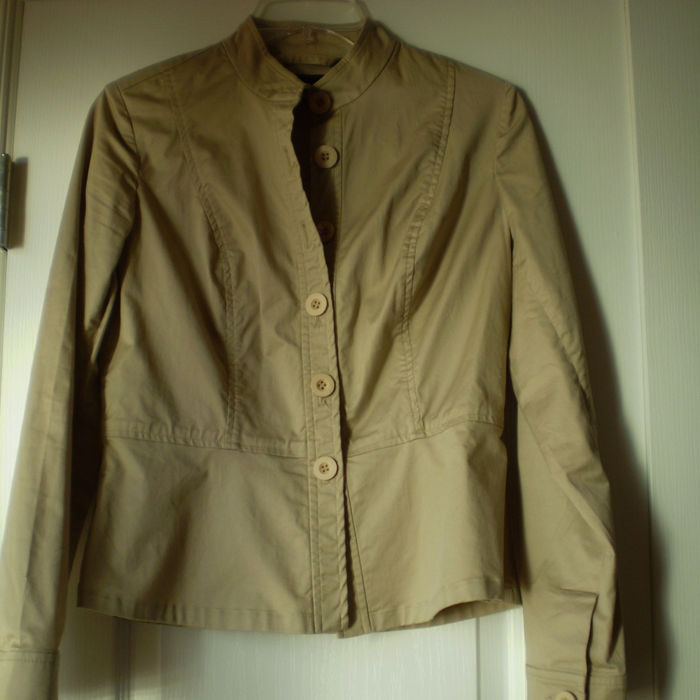 brown jacket