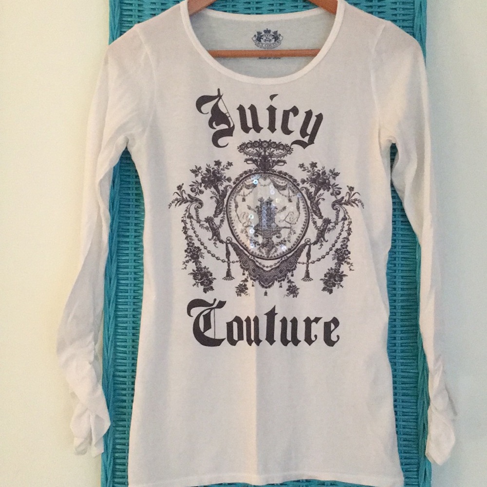 White long sleeve shirt/top