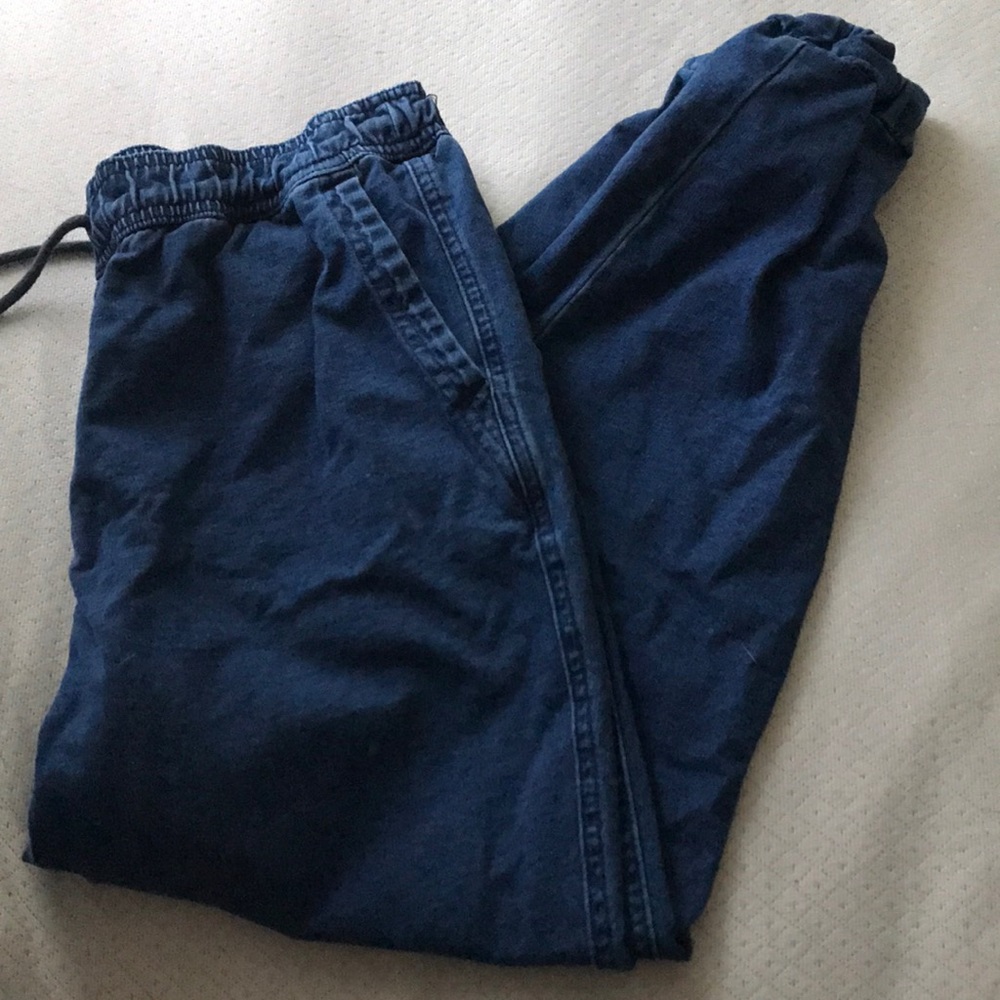 Hollister jean joggers