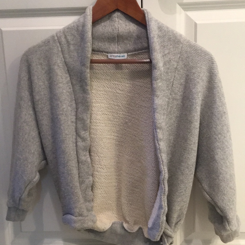 Local Chicago designer Anna Hovet cardigan