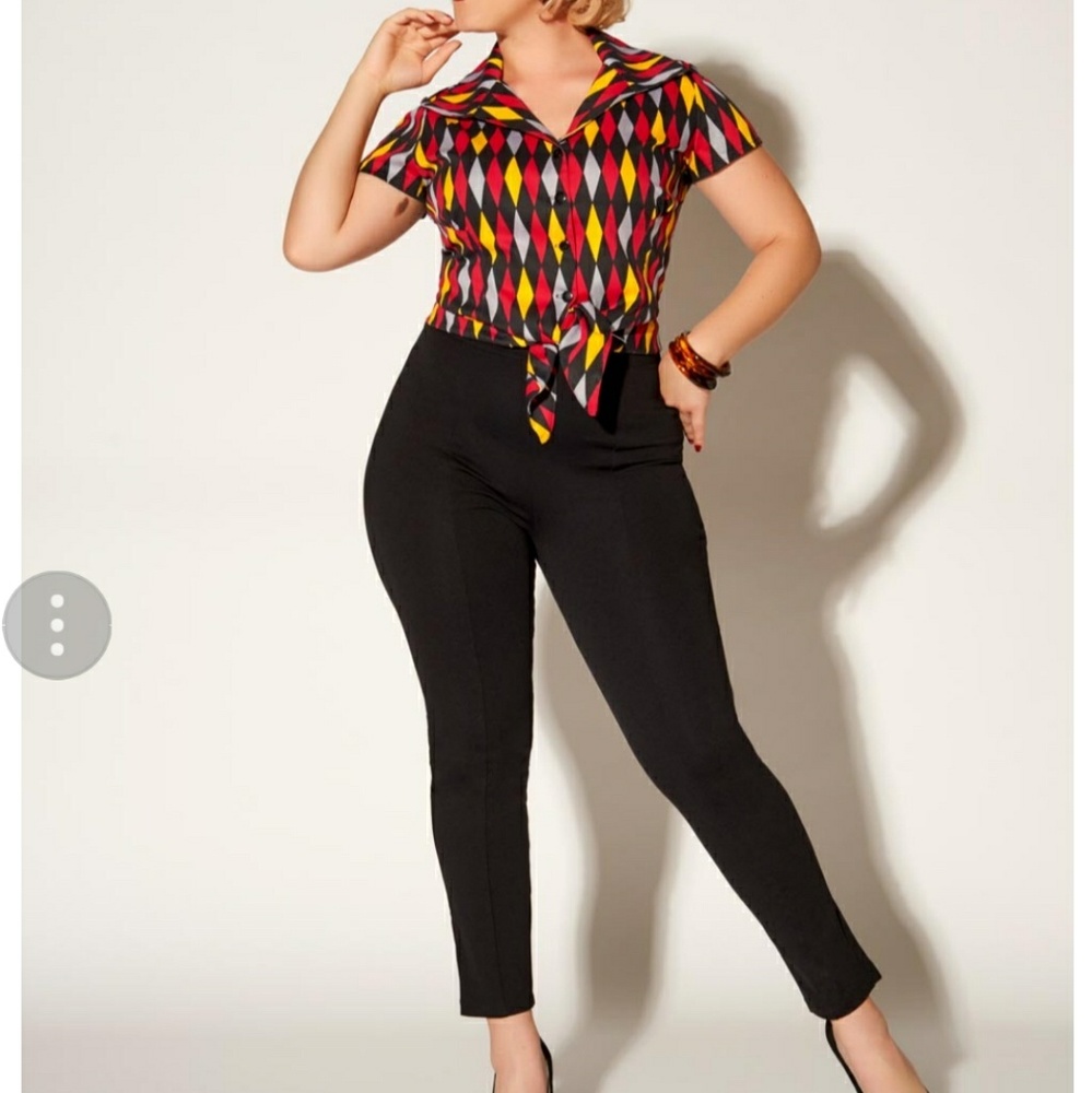 Pinup Girl Clothing: Laura Byrnes Eva Pants