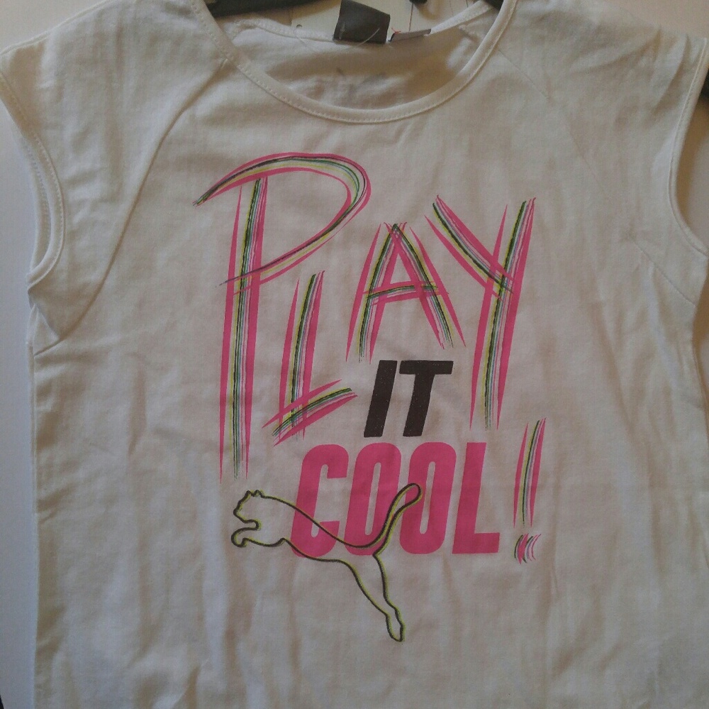 Girls puma shirt
