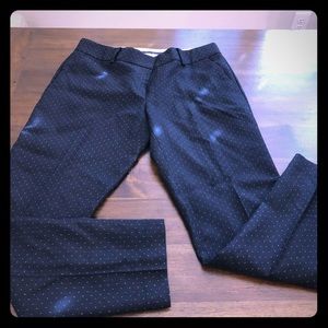 Ann Taylor navy ankle-length pants