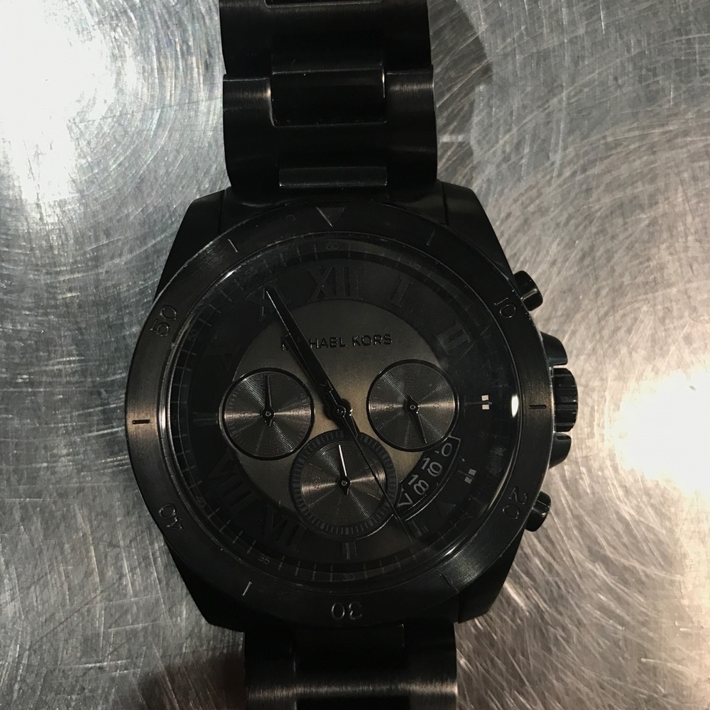 Black Michael Kors watch for Men