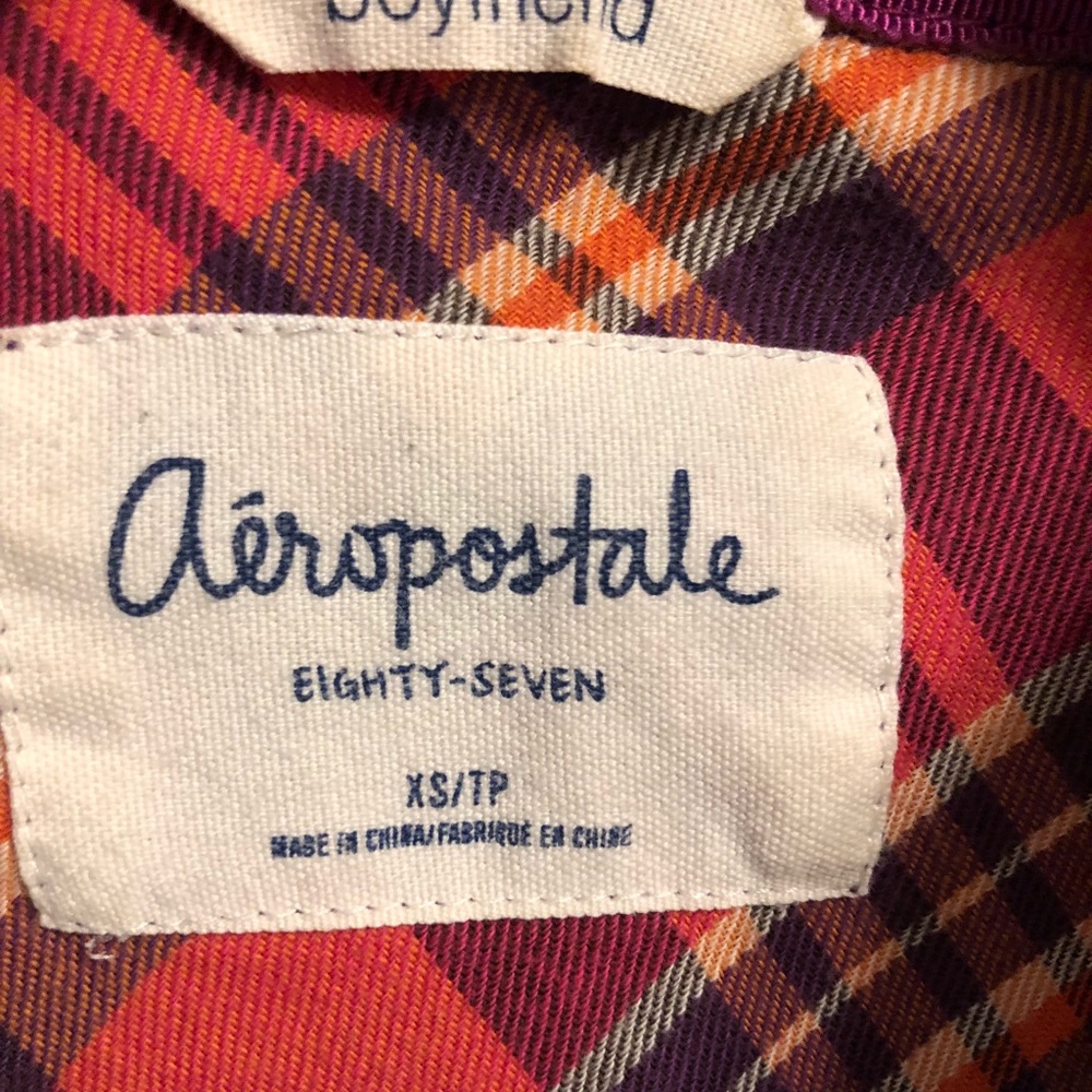 Aeropostale plaid shirt