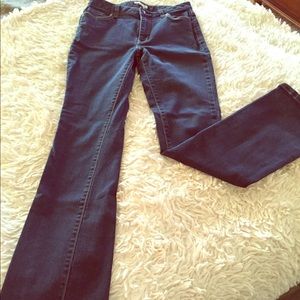 Boston Proper Dark Wash Boot Cut Jeans