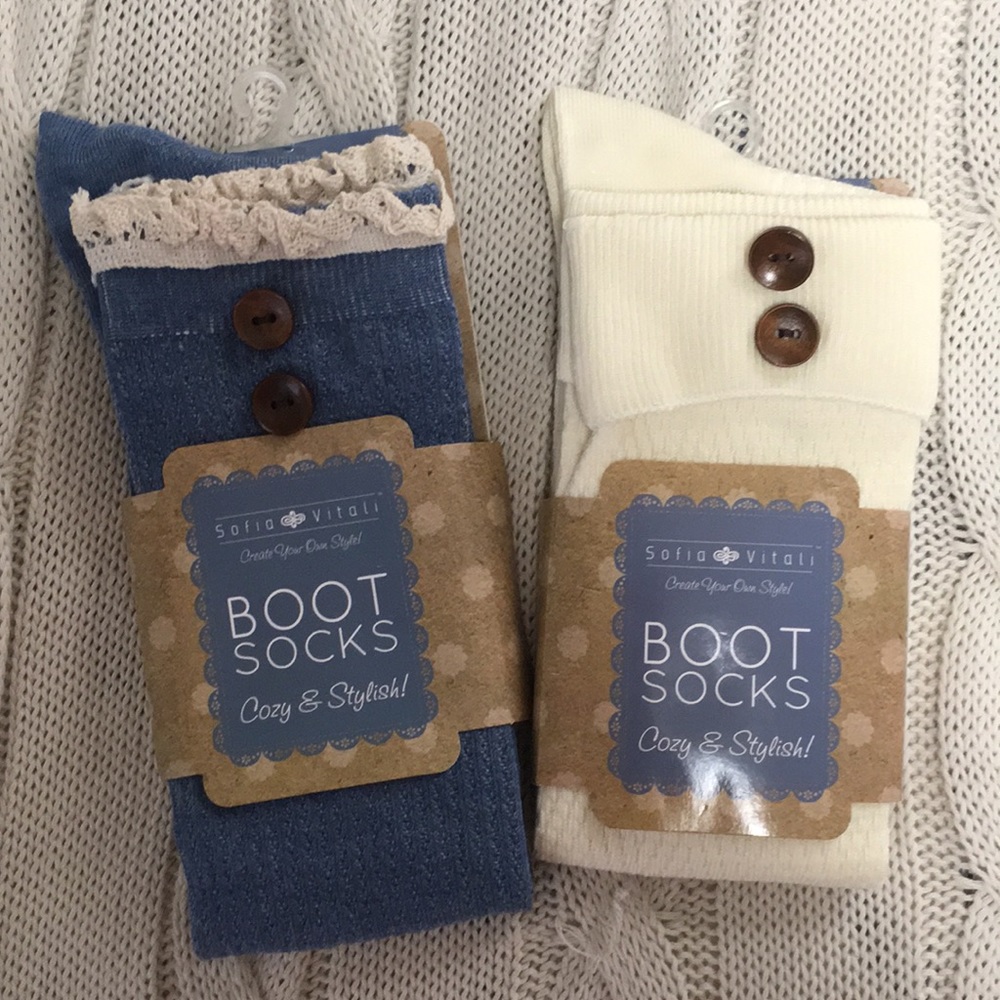 Boot Socks 2 for $5!