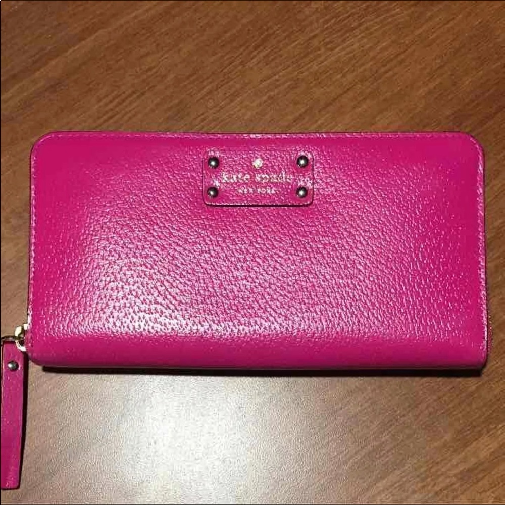 Kate spade rectangle wallet , big wallet