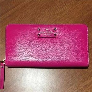 Kate spade rectangle wallet , big wallet