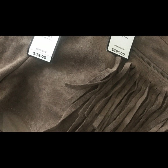 BCBG azria brylee fringe jacket And Weston shorts - Picture 4 of 5