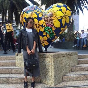 ❣️ASOS KNITTED CULOTTE JUMPSUIT /TIE STRAP- GRAY