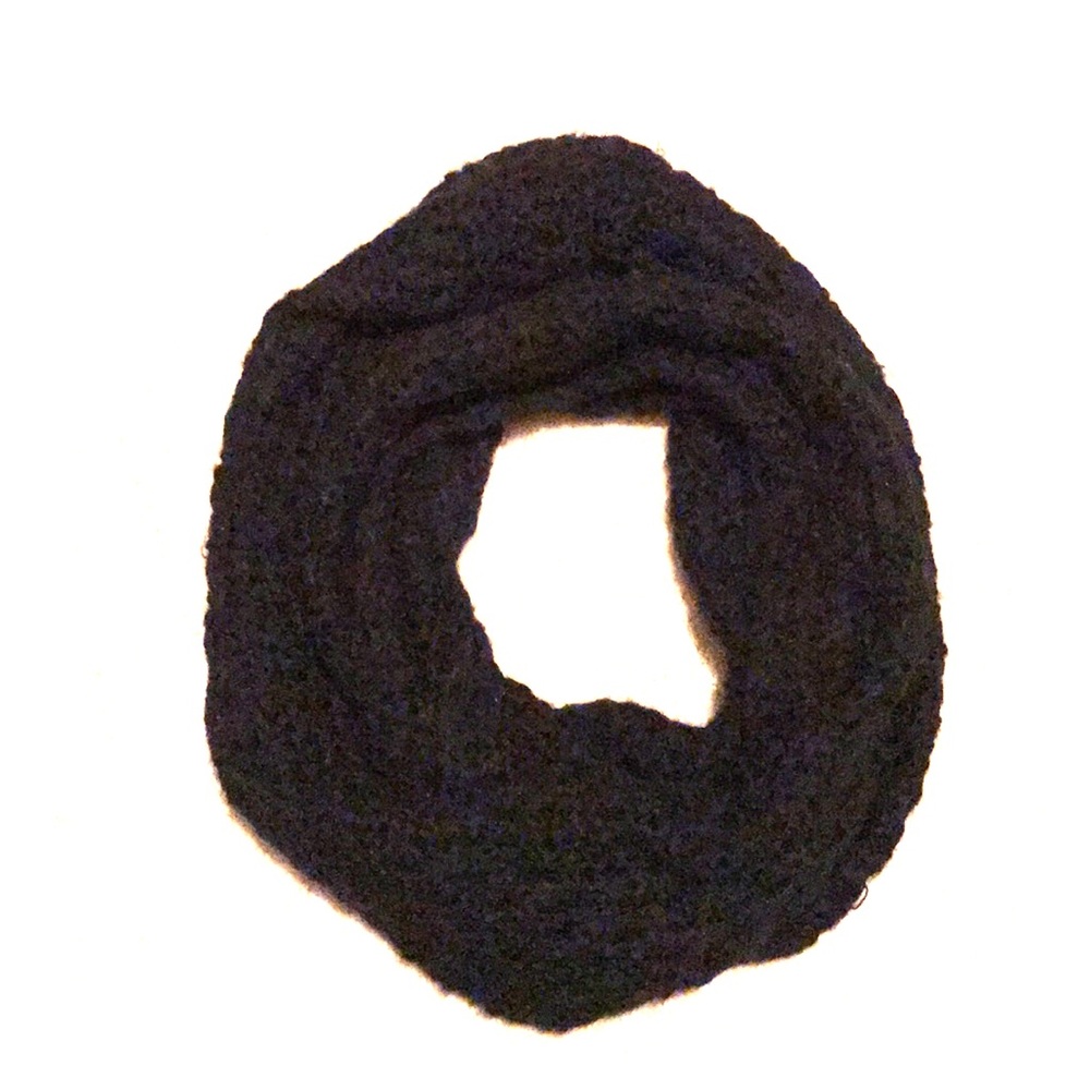 Black Infinity Scarf