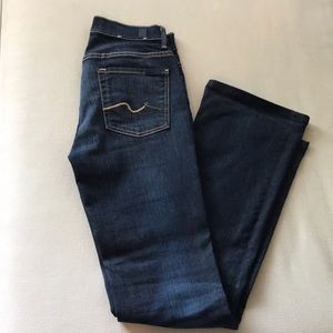 7 For All Mankind Mid Rise Bootcut Jeans
