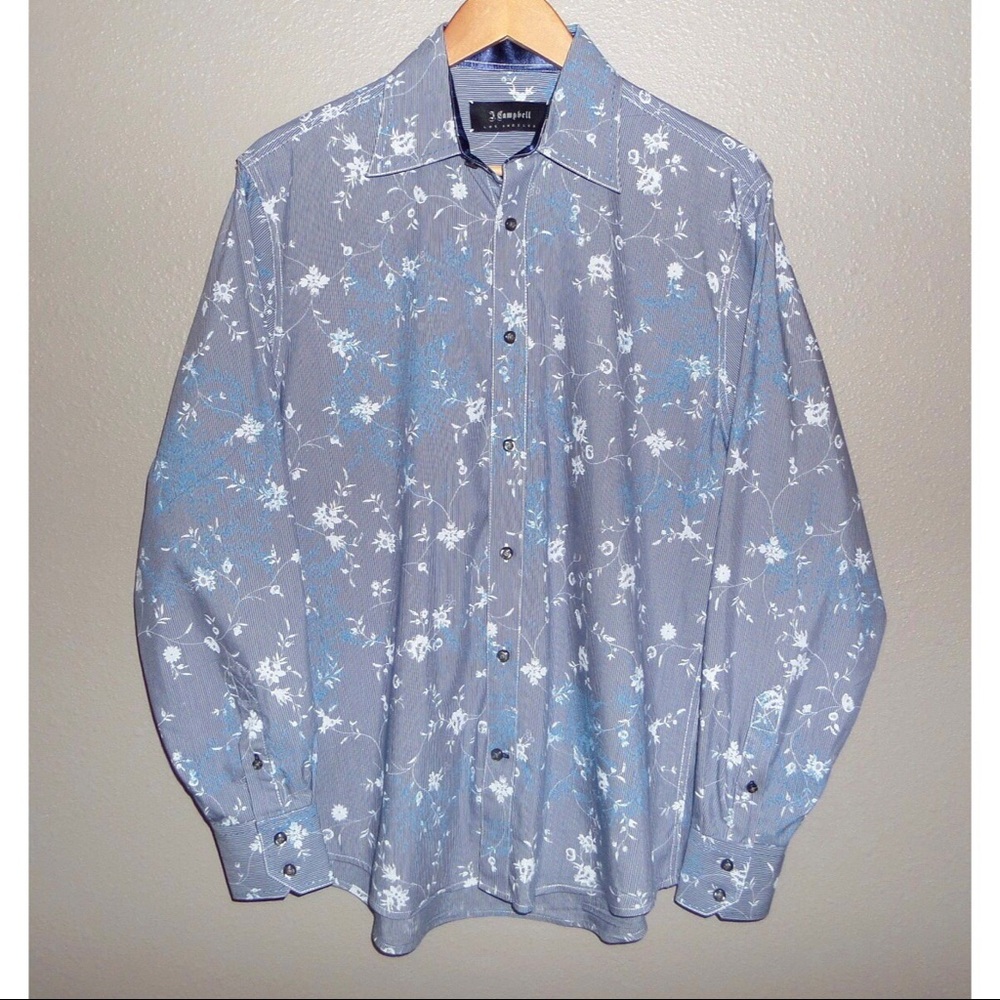 J. Campbell Long Sleeve Button Down Shirt