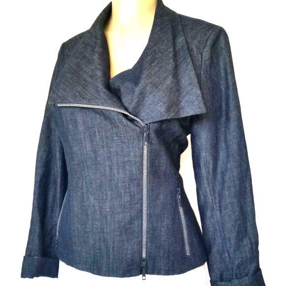 lafayette 148 denim jacket