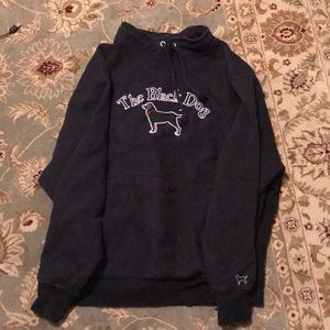 Black dog sweatshirt