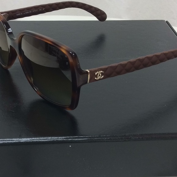 Chanel Brown Tortoise Shell Sunglasses main image 6