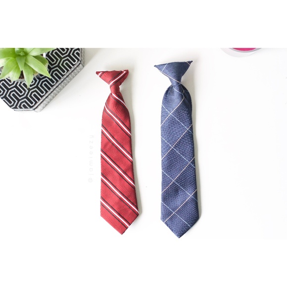 Set of 2 Clip-On Ties - Picture 1 of 3