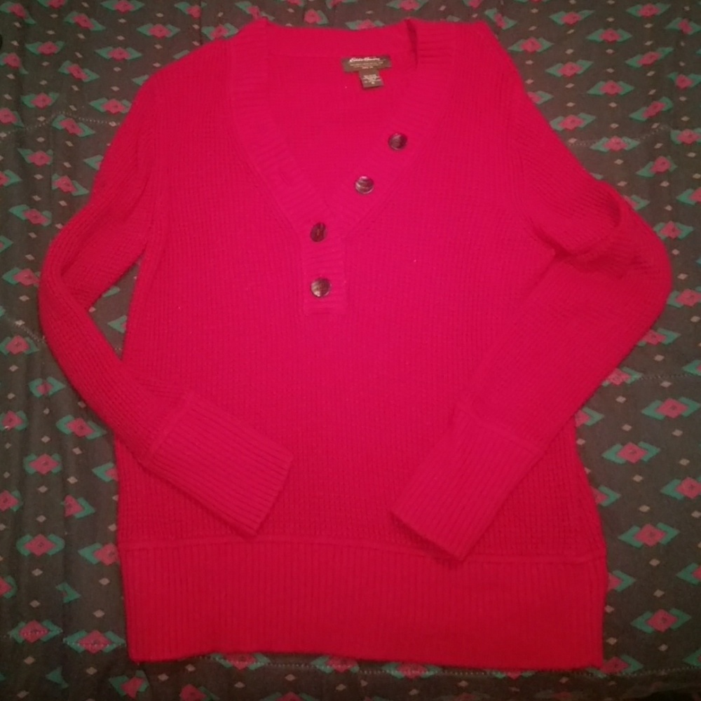 Red Pull Over Sweater