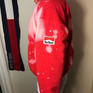 Marlboro Vintage Hoodie with Cigarette Patch